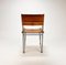 Bauhaus Style Tubular Steel and Cognac Leather Side Chair, 1960s 3