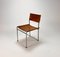 Bauhaus Style Tubular Steel and Cognac Leather Side Chair, 1960s 1