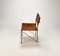 Sedia in stile Bauhaus in acciaio tubolare e pelle color cognac, anni '60, Immagine 8