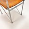 Sedia in stile Bauhaus in acciaio tubolare e pelle color cognac, anni '60, Immagine 2