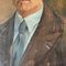 Leopold Muller, Retrato de hombre, siglo XX, óleo sobre tabla, Imagen 6