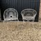 Set of Art Nouveau Wrought Iron Armchairs, Image 6