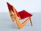 Swedish Oak and Velvet Lounge Chair by Bertil Behrman for Engen Möbelfabriker, 1956, Image 10