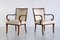 Swedish Birch and Satinwood Armchairs by Carl Malmsten for Bodafors, 1930s, Set of 2 1