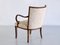 Swedish Birch and Satinwood Armchairs by Carl Malmsten for Bodafors, 1930s, Set of 2, Image 12