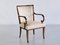 Swedish Birch and Satinwood Armchairs by Carl Malmsten for Bodafors, 1930s, Set of 2 4
