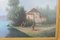 Landscapes, France, Late 1800s, Oil on Canvas, Framed, Set of 2 2