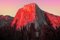 Artur Debat, immagine surreale colorata della roccia verticale El Capitan al tramonto, carta fotografica, Immagine 1