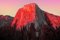 Artur Debat, Surreal Buntes Bild des El Capitan Granite Vertical Rocks at Sunset, Fotopapier 1