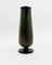Art Deco Vase aus patinierter Bronze von Gab, 1930er 1