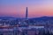 Challa, Stadtbild Nachtansicht von Seoul, Südkorea zur Sonnenuntergangzeit, Fotopapier 1
