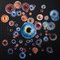 David Crunelle / Eyeem, Digital Composite Image of Human Eyes Over Checked Background, Photographic Paper 1