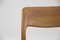 Vintage Danish Modern Teak Esszimmerstuhl von Juul Kristensen für JK Denmark, 1960er 9