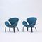 Fauteuils Swan par Arne Jacobsen pour Fritz Hansen, 1969, Set de 2 1