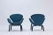 Swan Lounge Chairs by Arne Jacobsen for Fritz Hansen, 1969, Set of 2 3