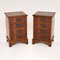 Antique Georgian Style Inlaid Bedside Chests, Set of 2, Image 1