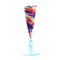 Cornaro Flute Glass Mod. 3 by Barbini Giampaolo for I Muranesi, Image 1