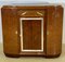 Art Deco Burr Walnut Buffet with Glass 12