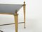 Tavolino da caffè in ferro battuto dorato di Maison Ramsay, Francia, anni '60, Immagine 11