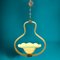 Yellow Italian Murano Glass Pendant Light 2