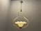 Yellow Italian Murano Glass Pendant Light, Image 5