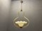 Yellow Italian Murano Glass Pendant Light, Image 3