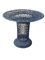 Tall Spanish Resin Table in Blue, Image 1