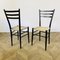 Chiavari Chairs in the Style of Gio Ponti, 1950s, Set of 2 3