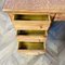 Large Mid-Century English Oak Desk, 1940s, Image 7