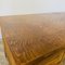 Large Mid-Century English Oak Desk, 1940s, Image 12