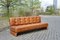 Cognac Leather Constanze Daybed by Johannes Spalt for Wittmann, Image 3