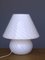 Große Murano Glas Mushroom Lampe, 1970er 1