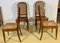 Art Nouveau Cane Chairs, 1900, Set of 4 8