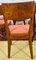Art Deco Stühle aus Rotem Samt, 6er Set 6