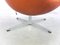 Cognacfarbener Egg Chair aus Leder von Arne Jacobsen für Fritz Hansen, 1980er 15