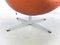 Silla Egg de cuero coñac de Arne Jacobsen para Fritz Hansen, años 80, Imagen 15