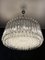 Large Murano Glass Triedri Chandelier with 265 Transparent Prisms, Image 15