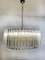 Large Murano Glass Triedri Chandelier with 265 Transparent Prisms 18