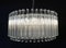 Large Murano Glass Triedri Chandelier with 265 Transparent Prisms, Image 17