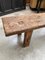 Brutalist Wooden Coffee Table 3