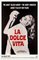 La Dolce Vita Film Poster, 1961, Image 1