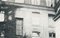 Jacky Onassis in Front of a House, 1950s, Black and White Photograph 2