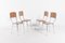 Sculptural Italian Modern Chairs, 1960’s Set of 4, Image 1