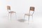 Sculptural Italian Modern Chairs, 1960’s Set of 4 3