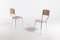 Sculptural Italian Modern Chairs, 1960’s Set of 4, Image 3