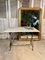 Antique French Marble & Wrought Iron Patisserie Table in Style of Arras, 1840s 6