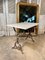 Antique French Marble & Wrought Iron Patisserie Table in Style of Arras, 1840s 13