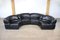 Cosmos Black Leather Modular Sofa from de Sede, Switzerland, 1970s, Set of 4, Image 1