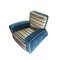 Art Deco Armchair with Retro Upholstery, Image 3