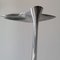 Lámpara de pie escultural posmoderna de aluminio pulido de Lucien Gau, Paris, años 80, Imagen 3